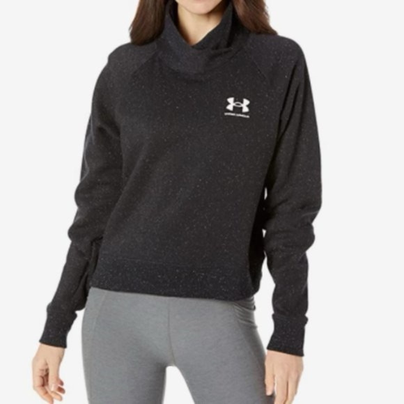 Under Armour Sweaters - Under Armour Women’s Pullover Sweater - Blue-Black with White Speckled Detail